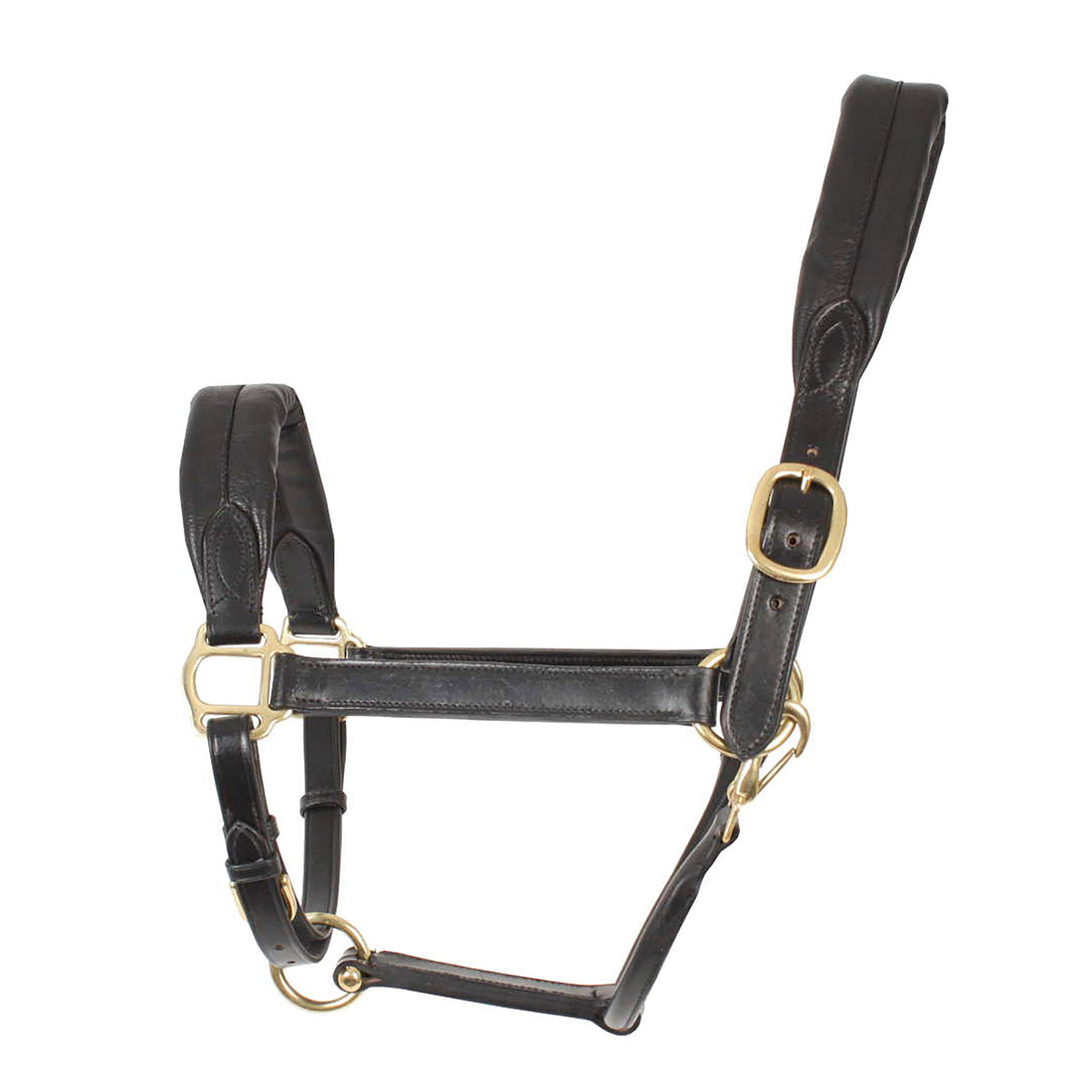 Cushioned Travel Headcollar Black