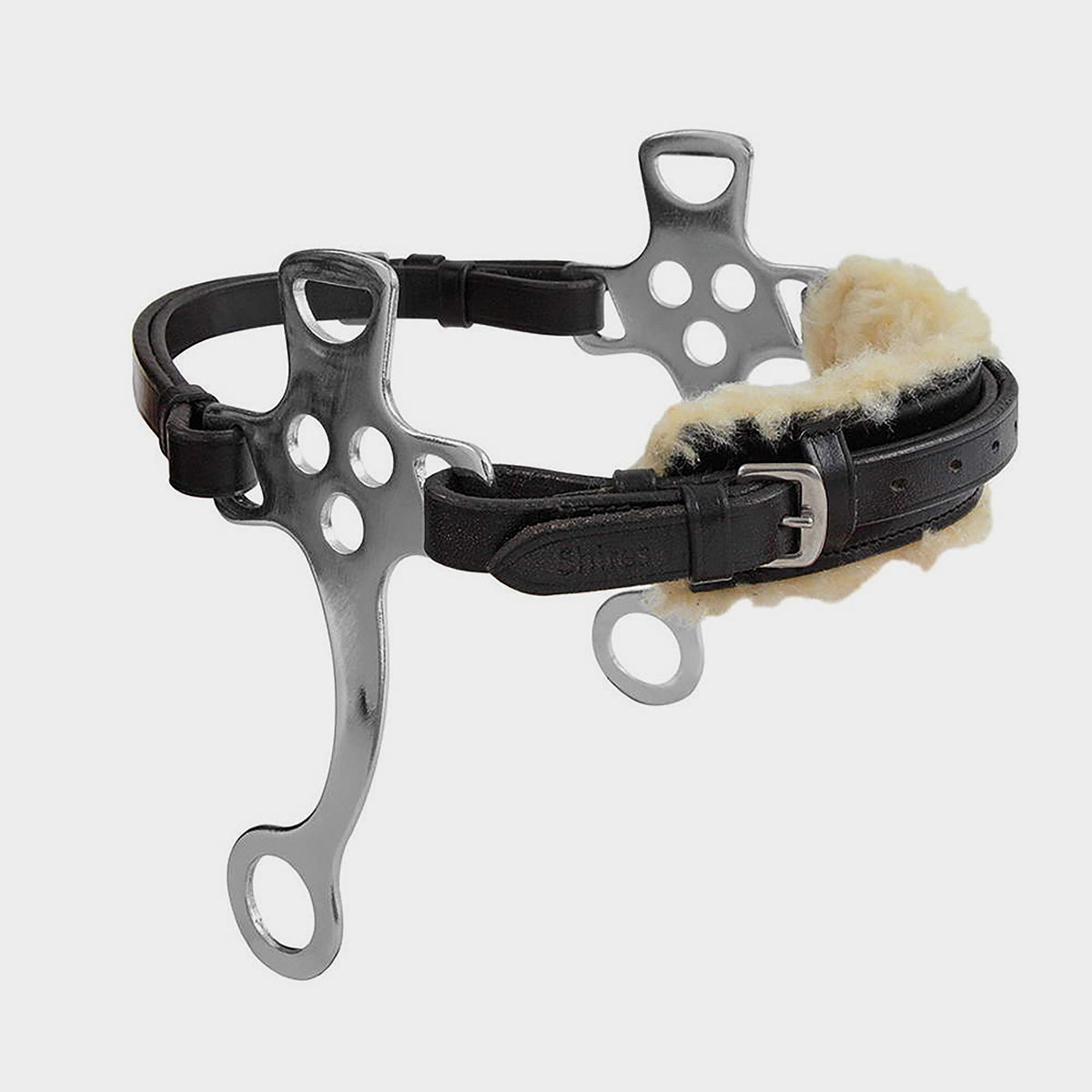 GARA Hackamore Leathers Black