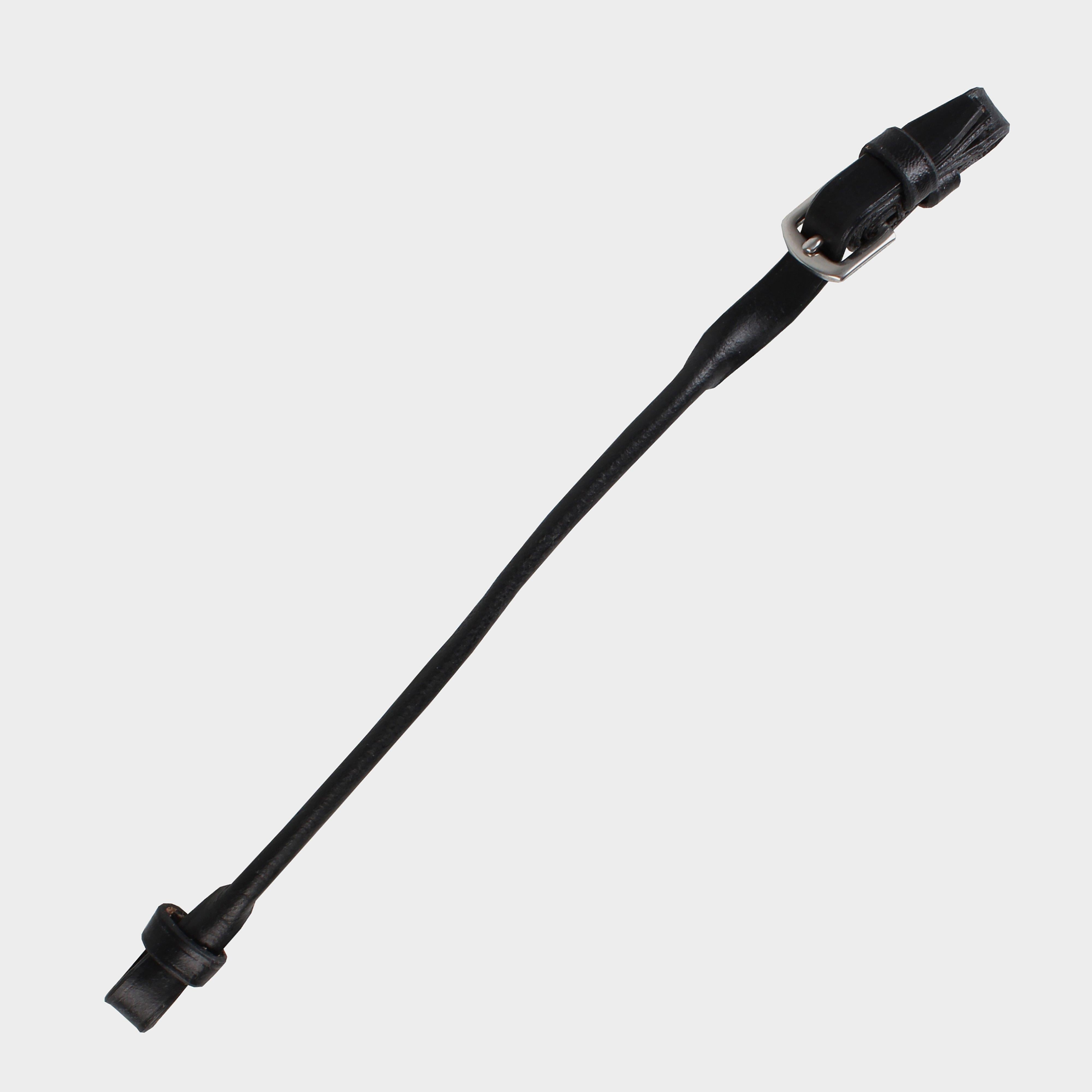 GARA Rolled Leather Lip Strap Black