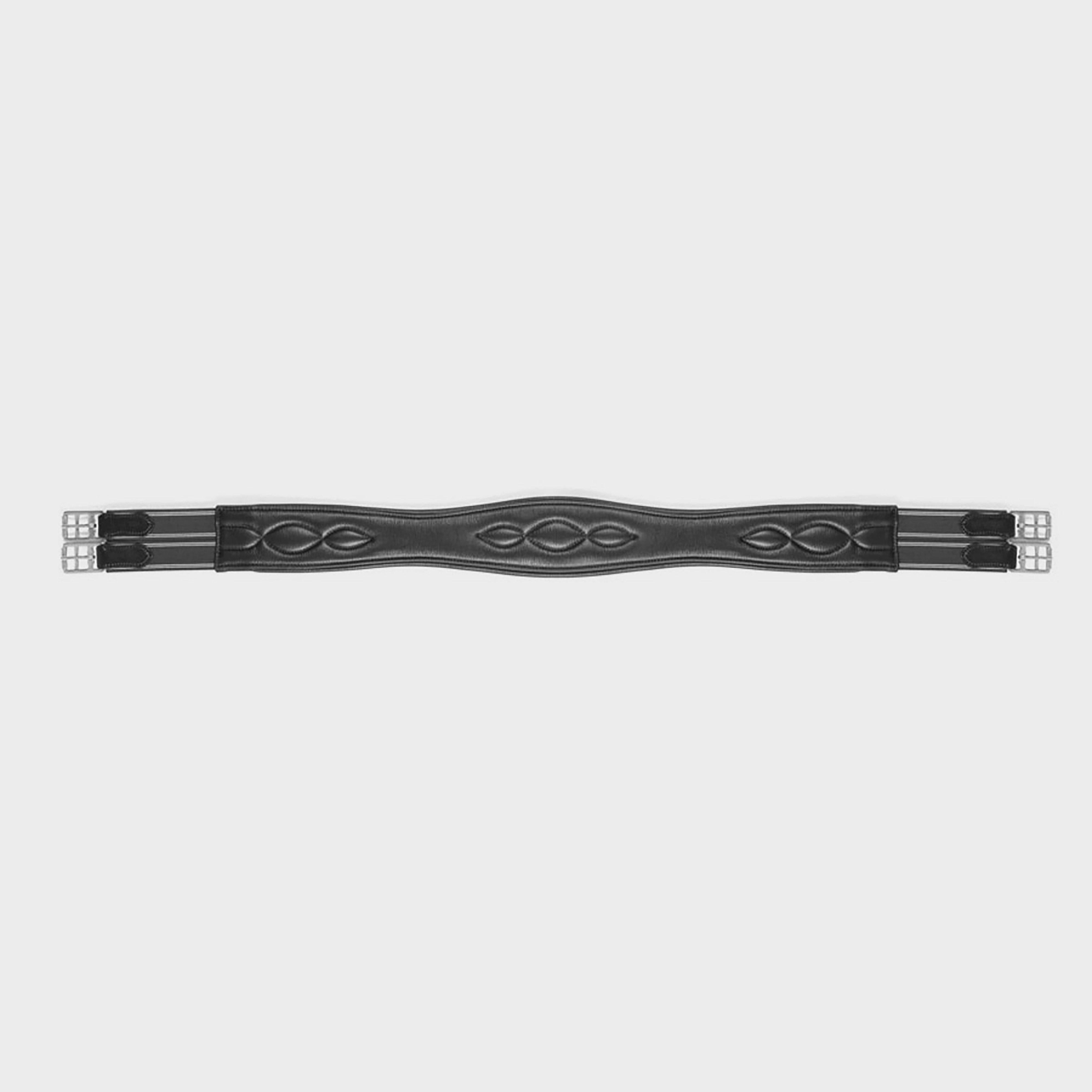 Soft Padded Girth Elastic Black