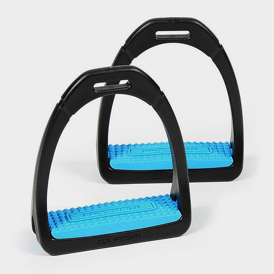 Compositi Premium Profile Stirrups Light Blue