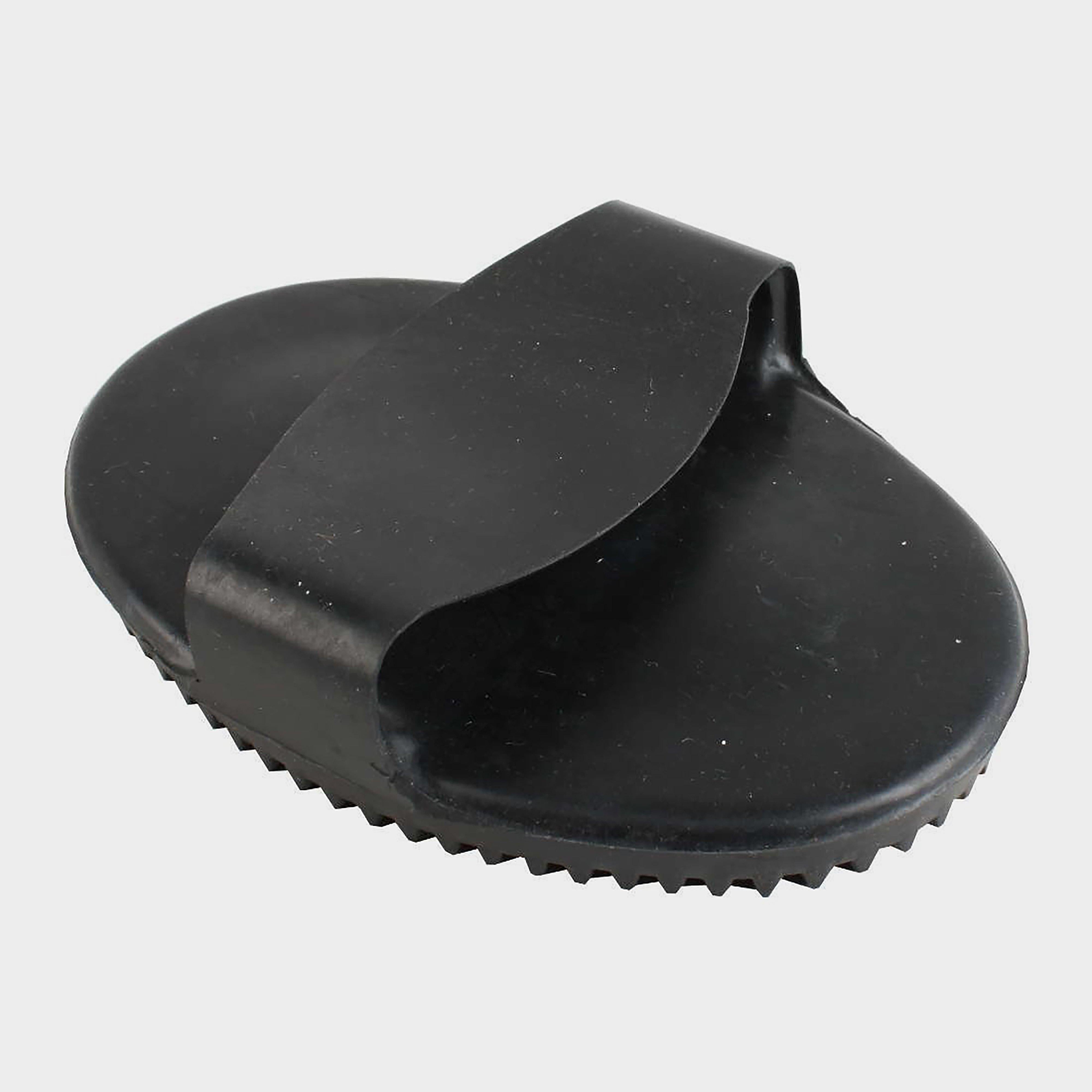 Rubber Curry Comb Black