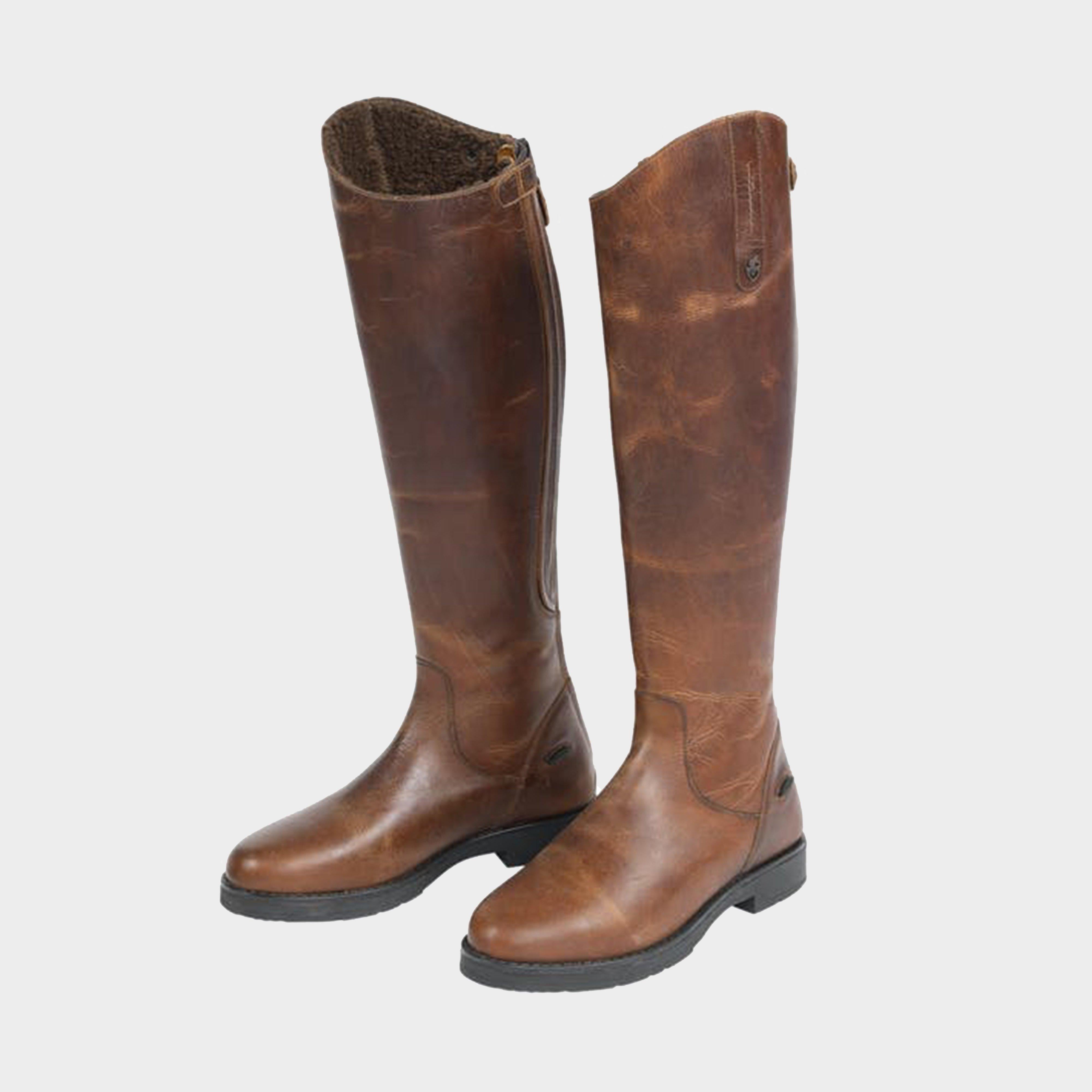 Womens Ventura Tall Riding Boots Brown