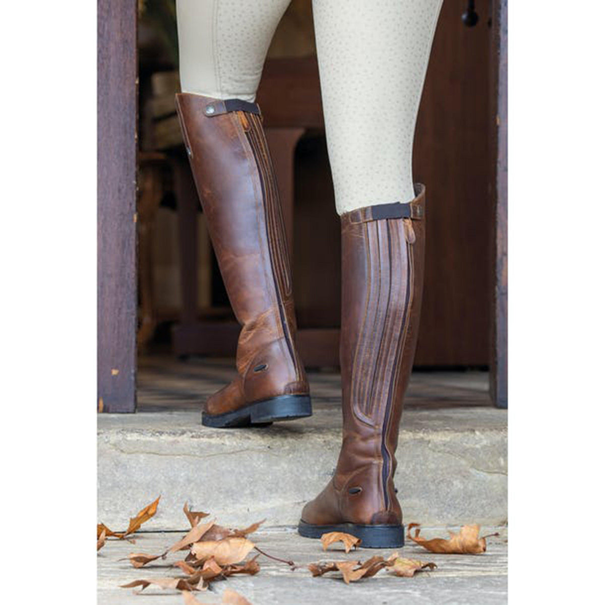 Womens Ventura Tall Riding Boots Brown