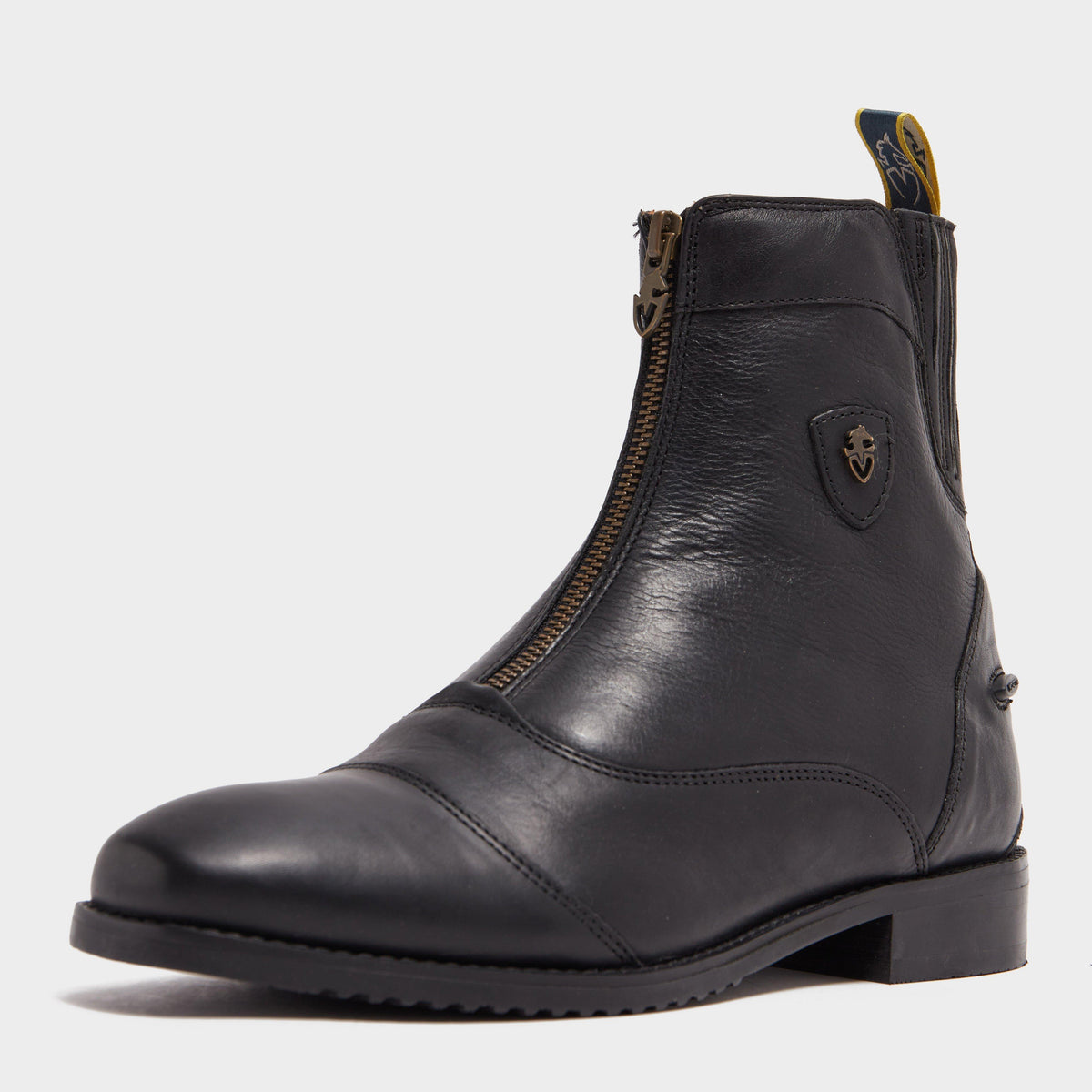 Womens Viviana Zip Paddock Boots Black