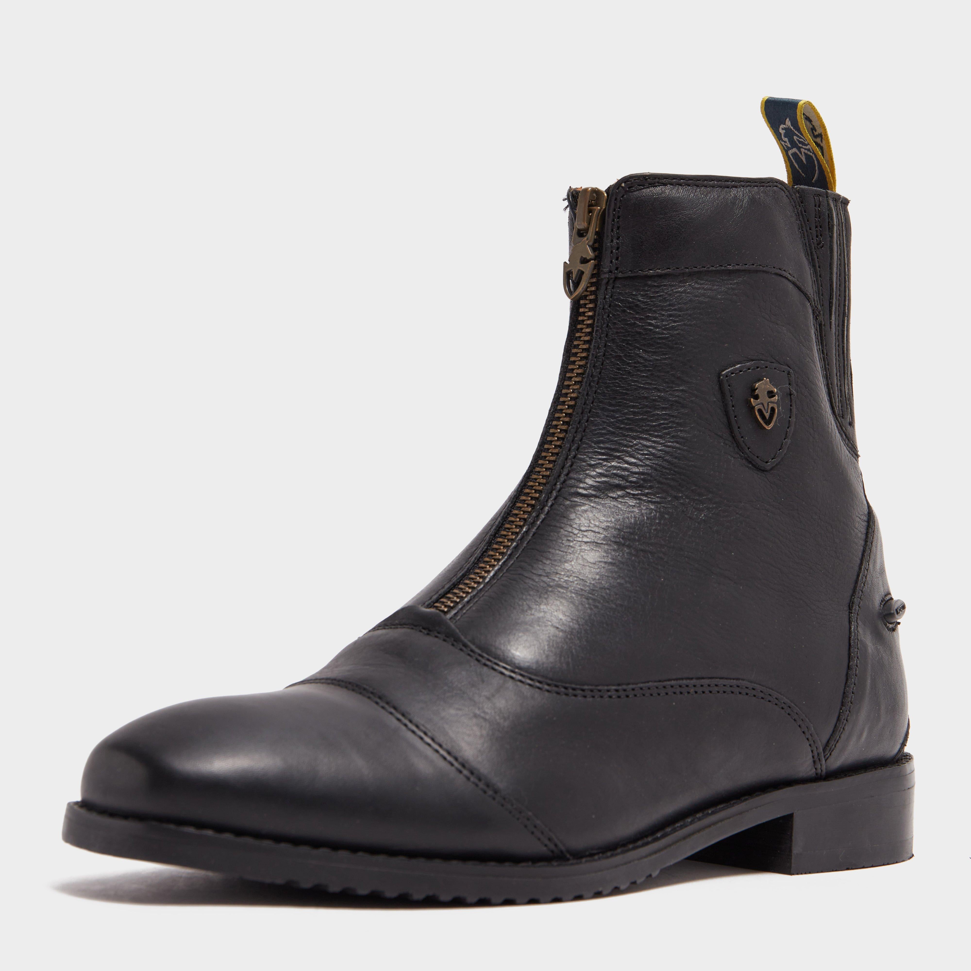 Womens Viviana Zip Paddock Boots Black