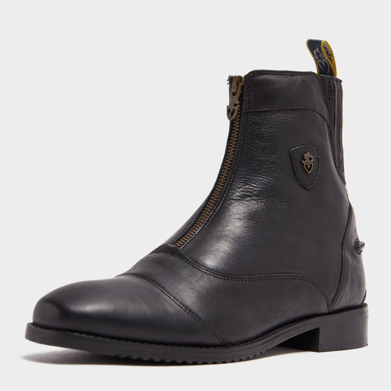 Womens Viviana Zip Paddock Boots Black