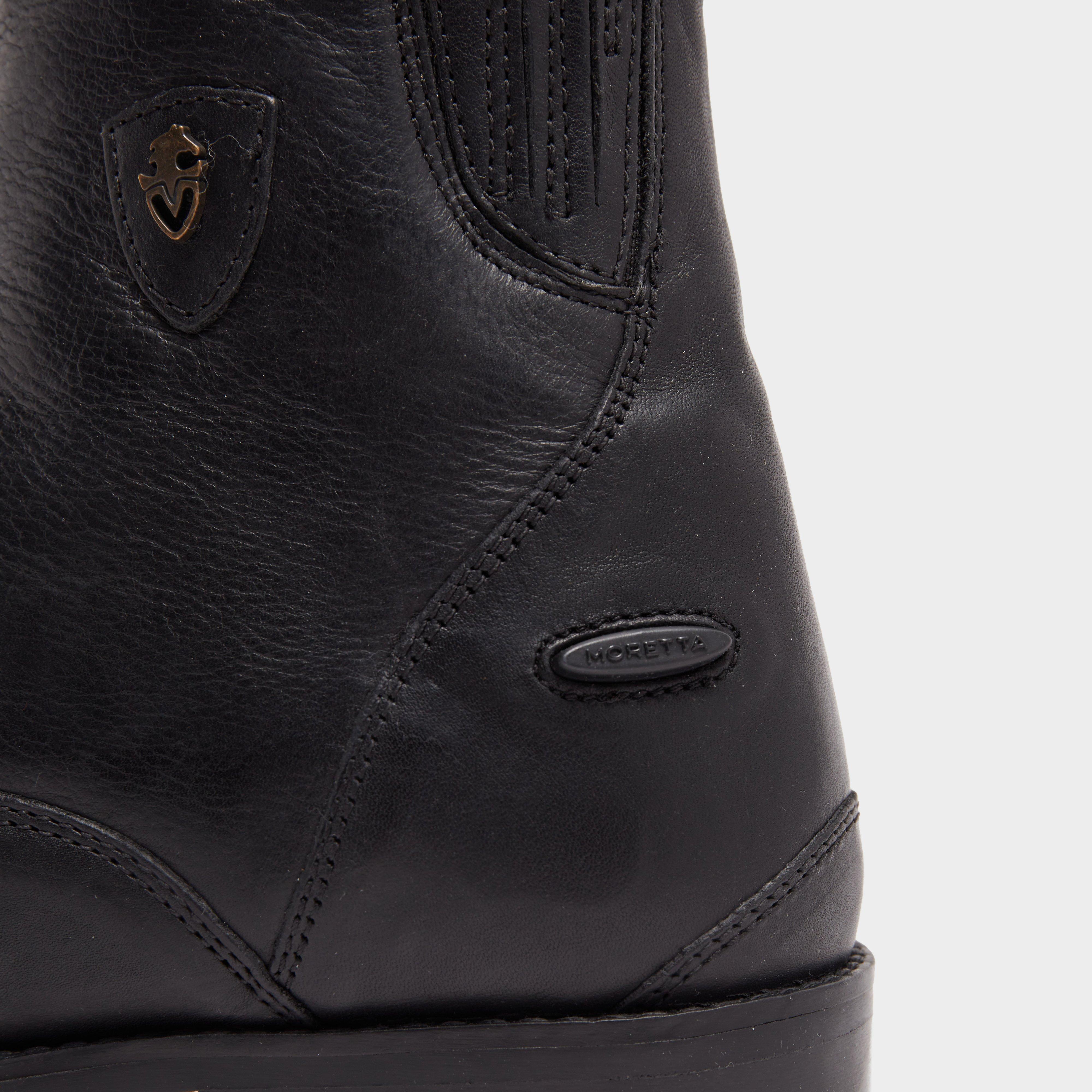 Womens Viviana Zip Paddock Boots Black