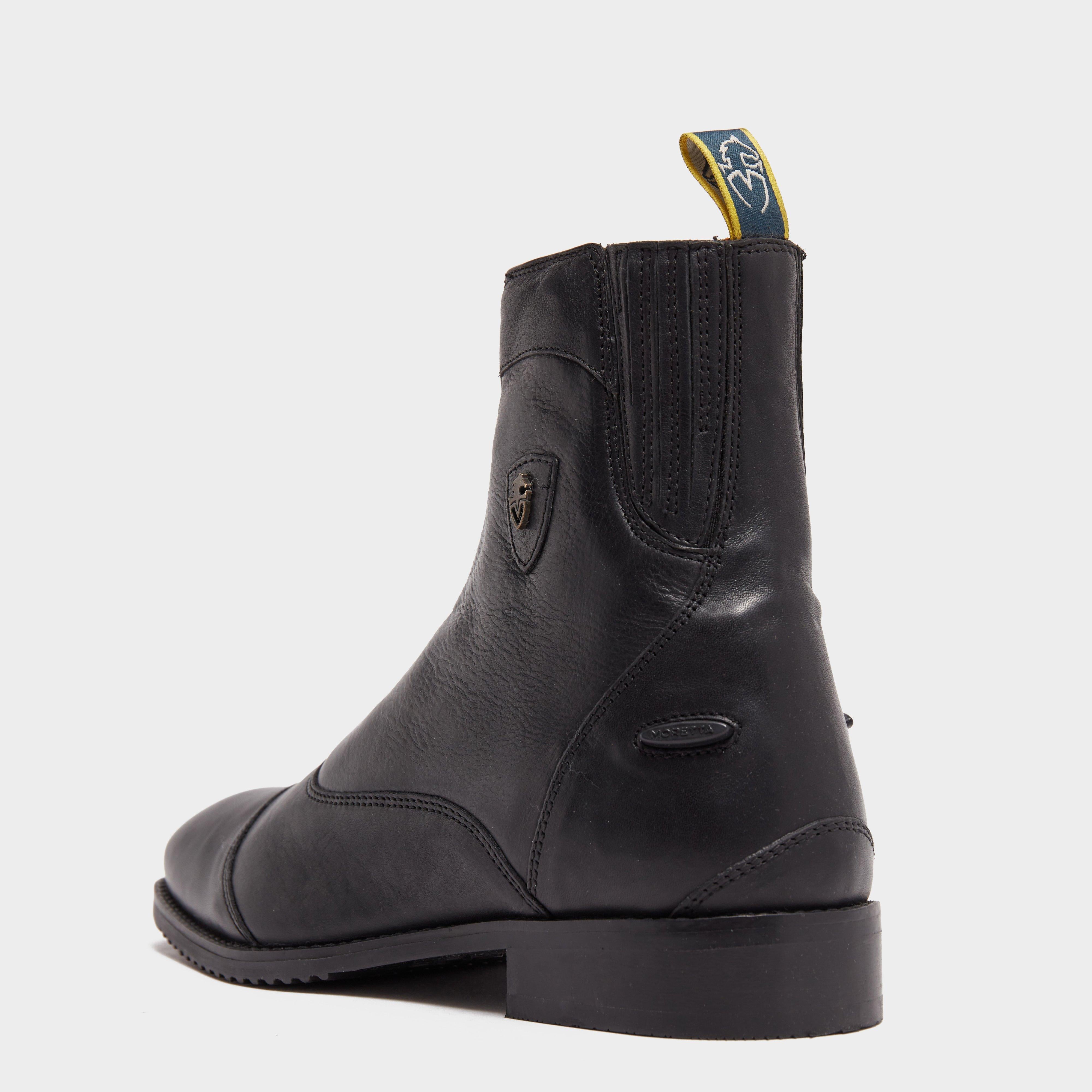 Womens Viviana Zip Paddock Boots Black