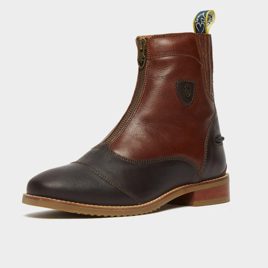 Womens Viviana Zip Paddock Boots Chestnut