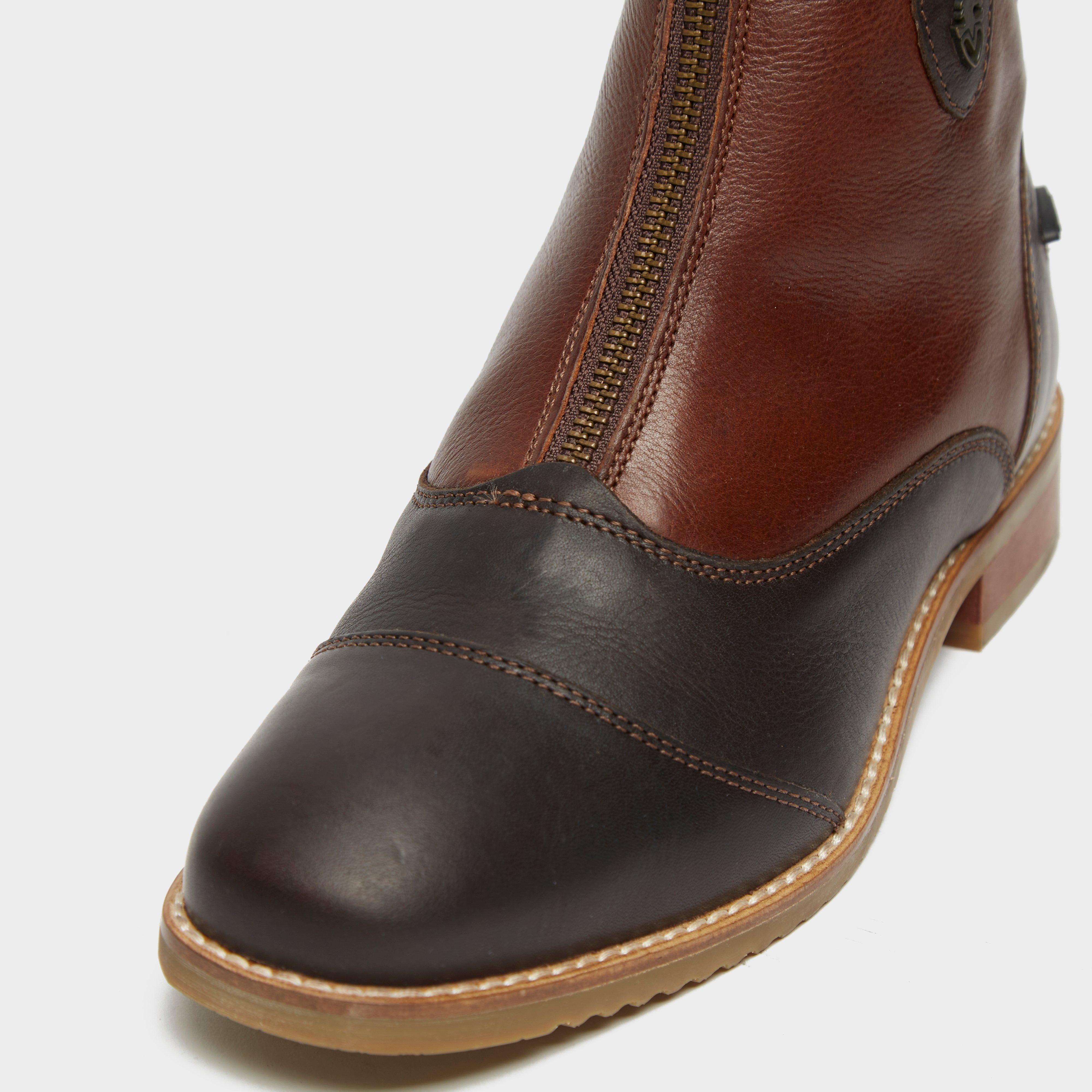 Womens Viviana Zip Paddock Boots Chestnut