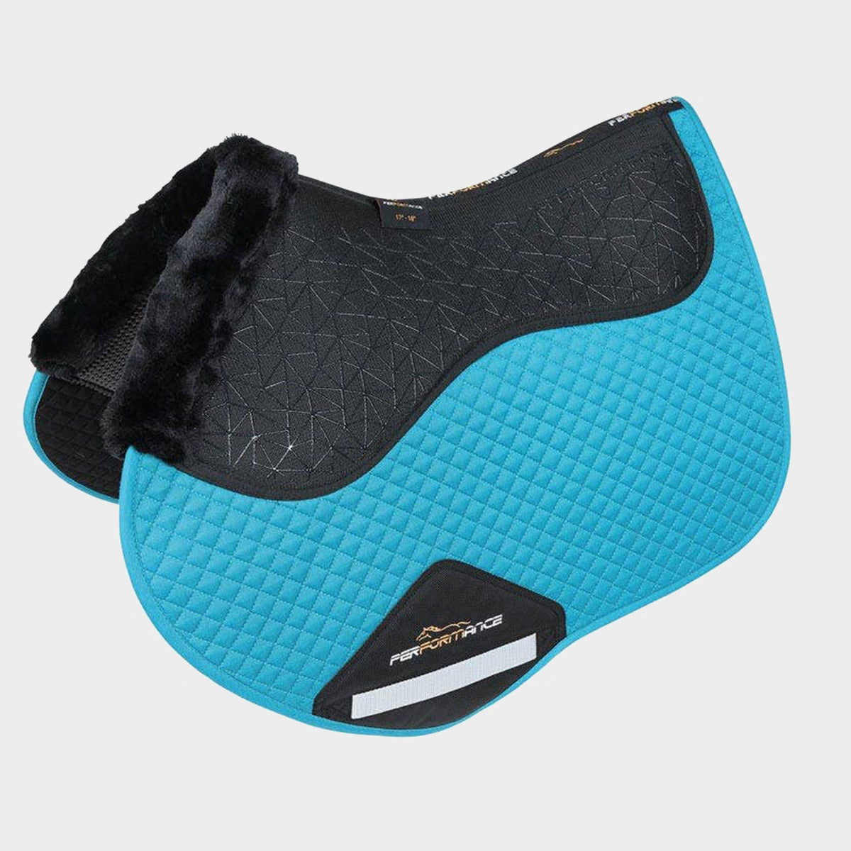 Performance Fusion Jump Saddle Pad Ocean Blue