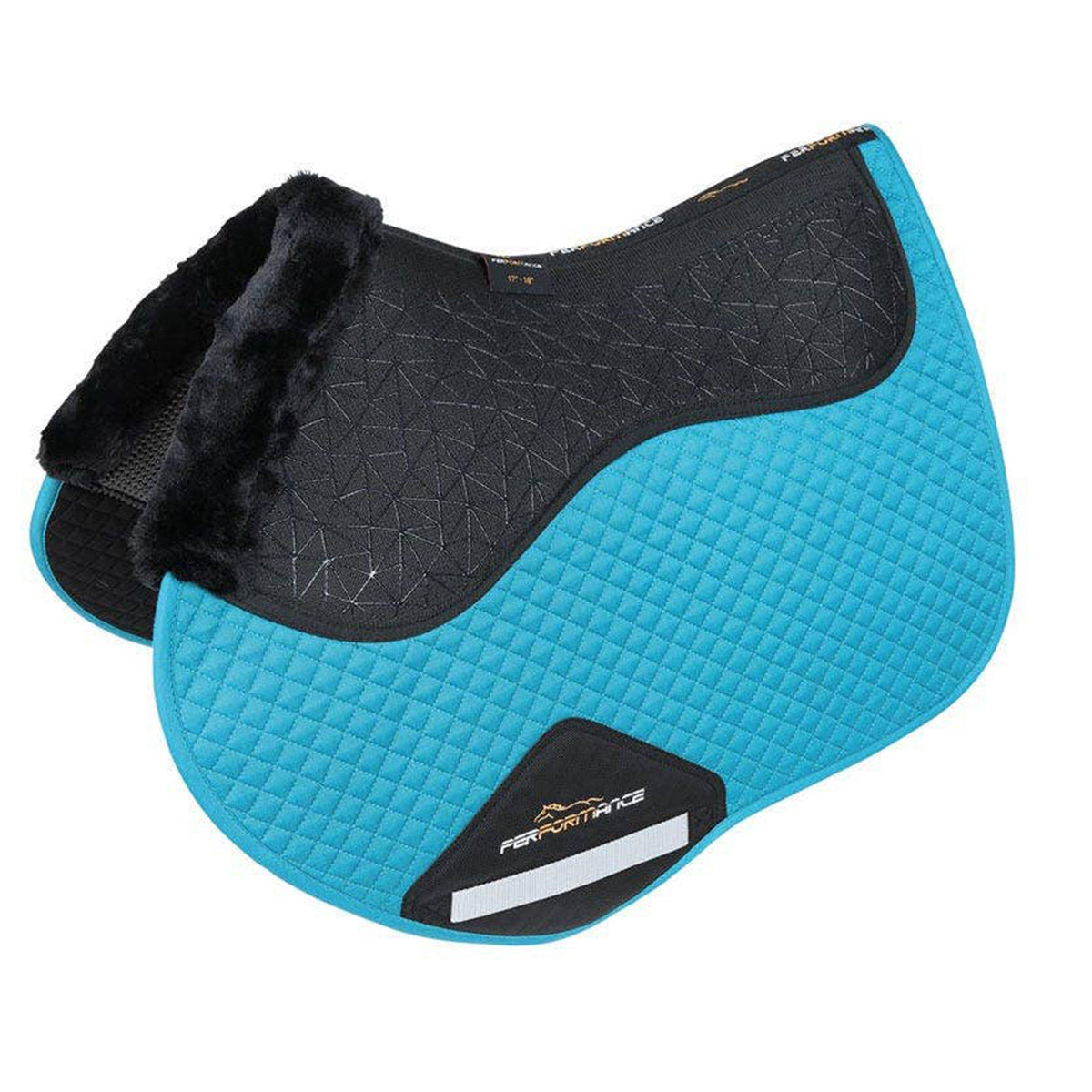Performance Fusion Jump Saddle Pad Ocean Blue