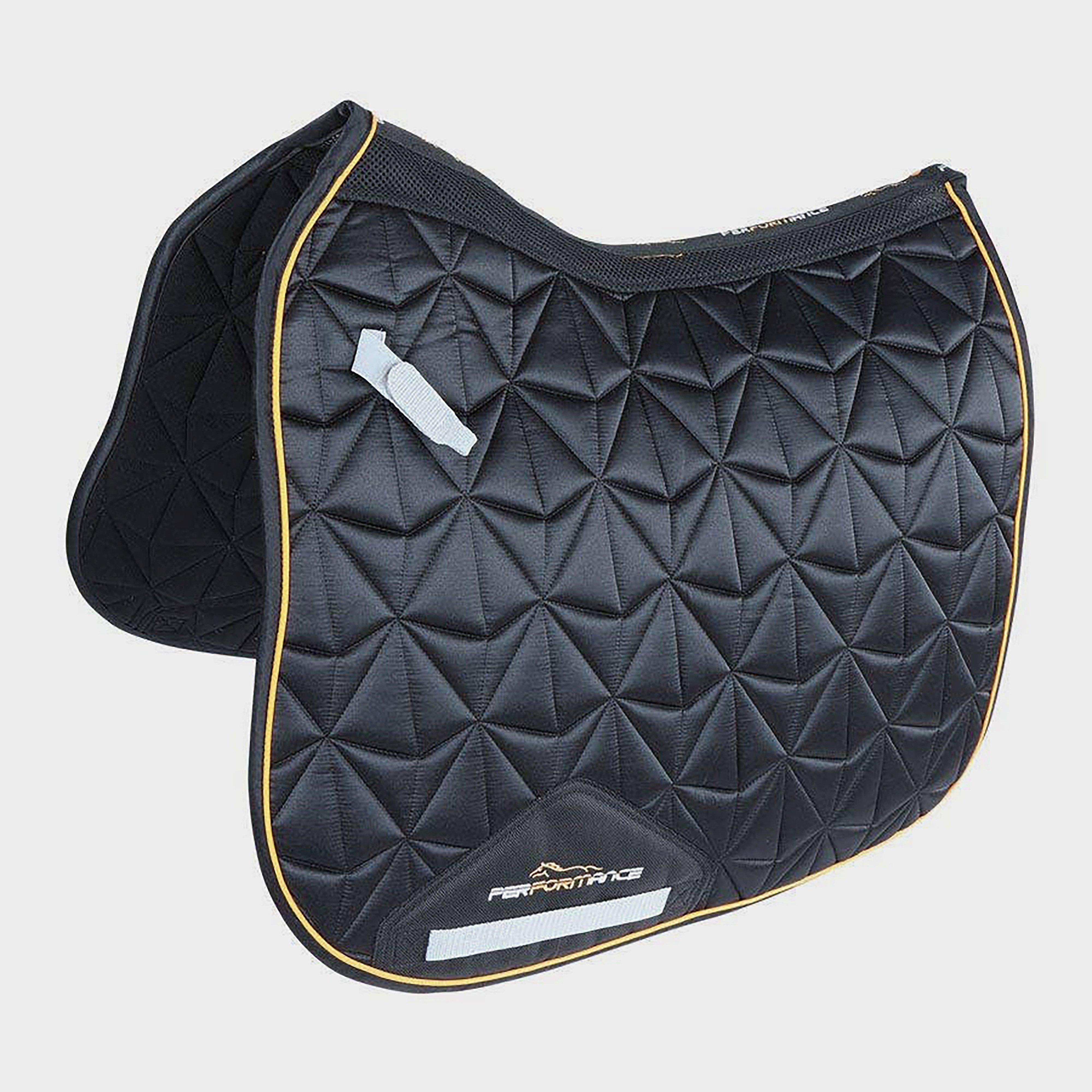 Performance Luxe Saddlecloth Black