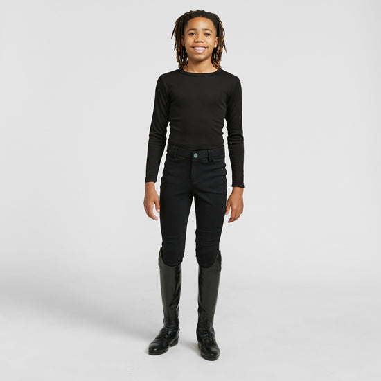 Boys Jodhpurs Black