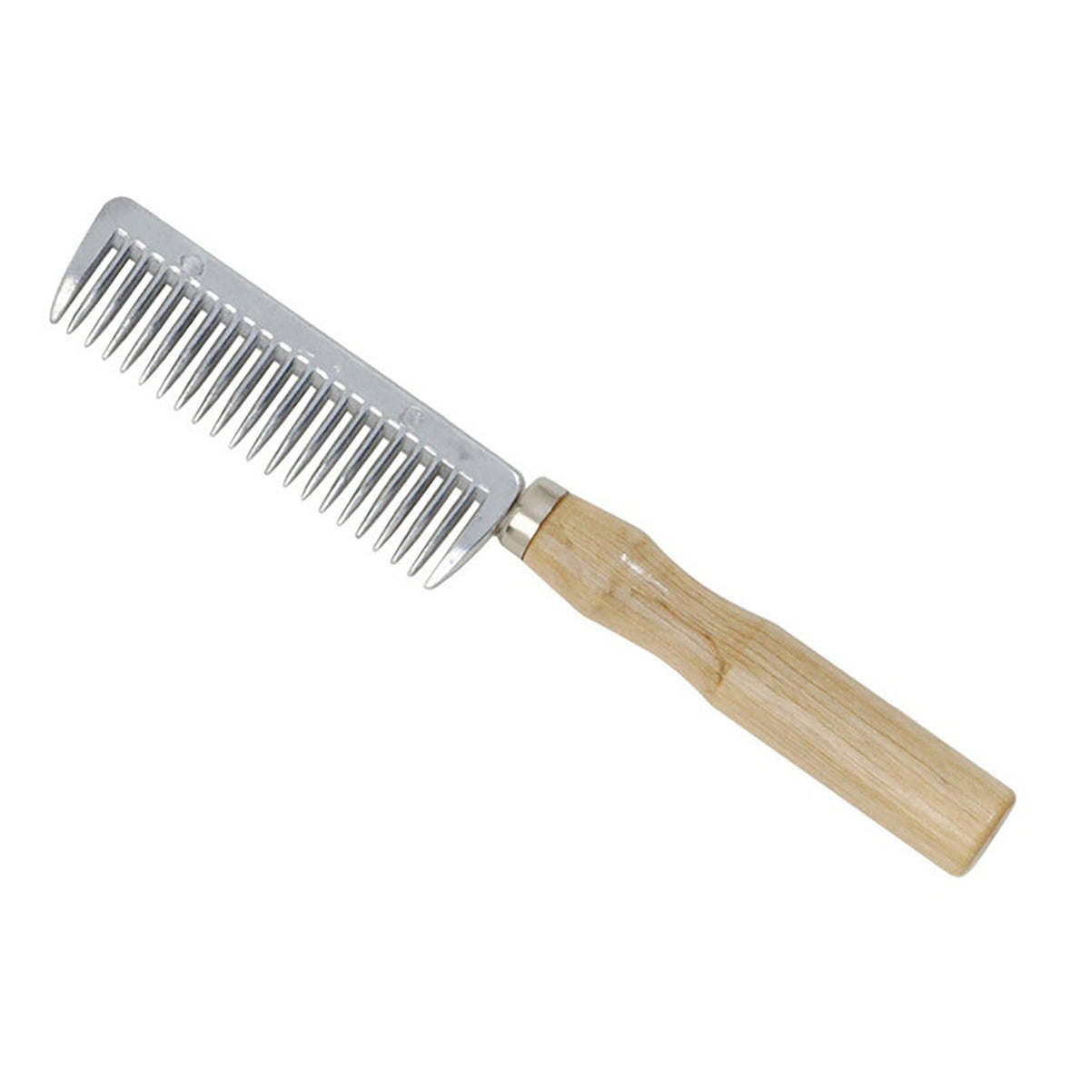 Pulling Comb with a Wooden Handle