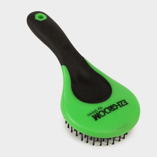 Ezi-Groom Mane & Tail Brush Green
