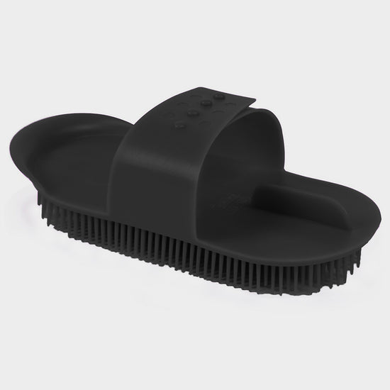 Plastic Curry Comb Black