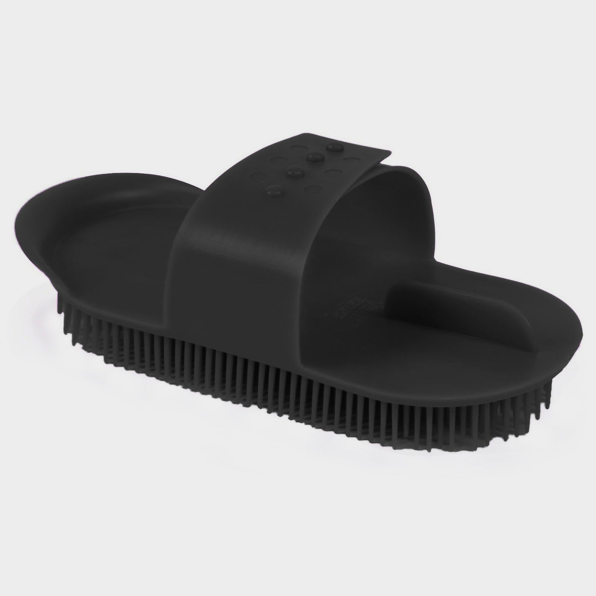Plastic Curry Comb Black