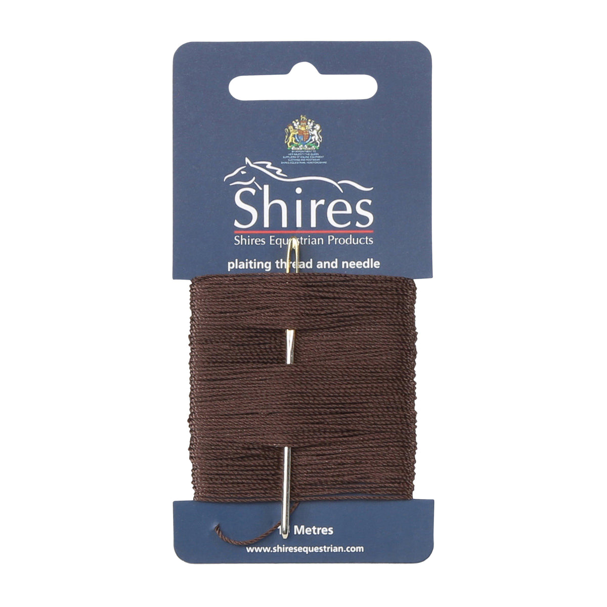 Plaiting Thread Card Brown