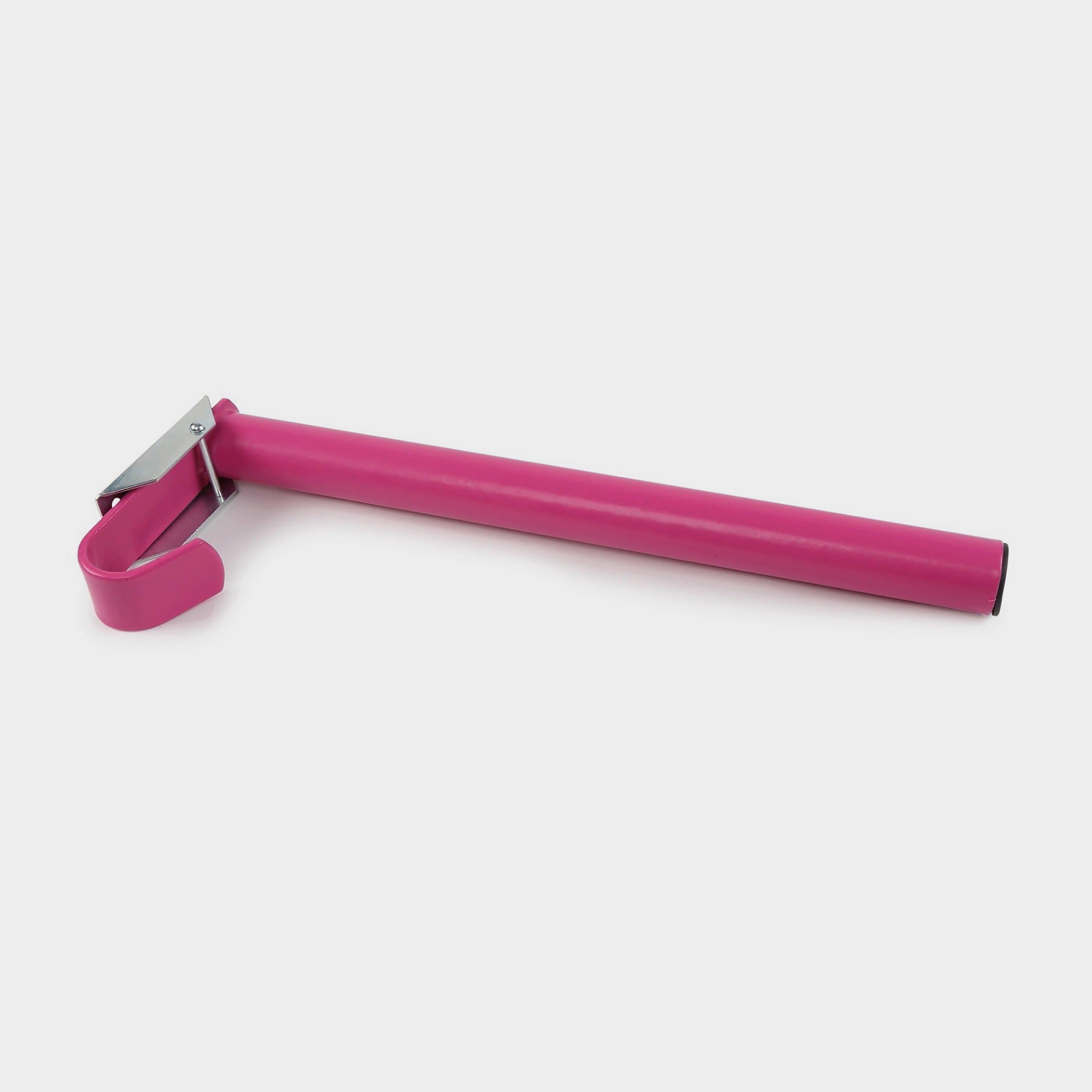 Pole Type Folding Saddle Rack Pink