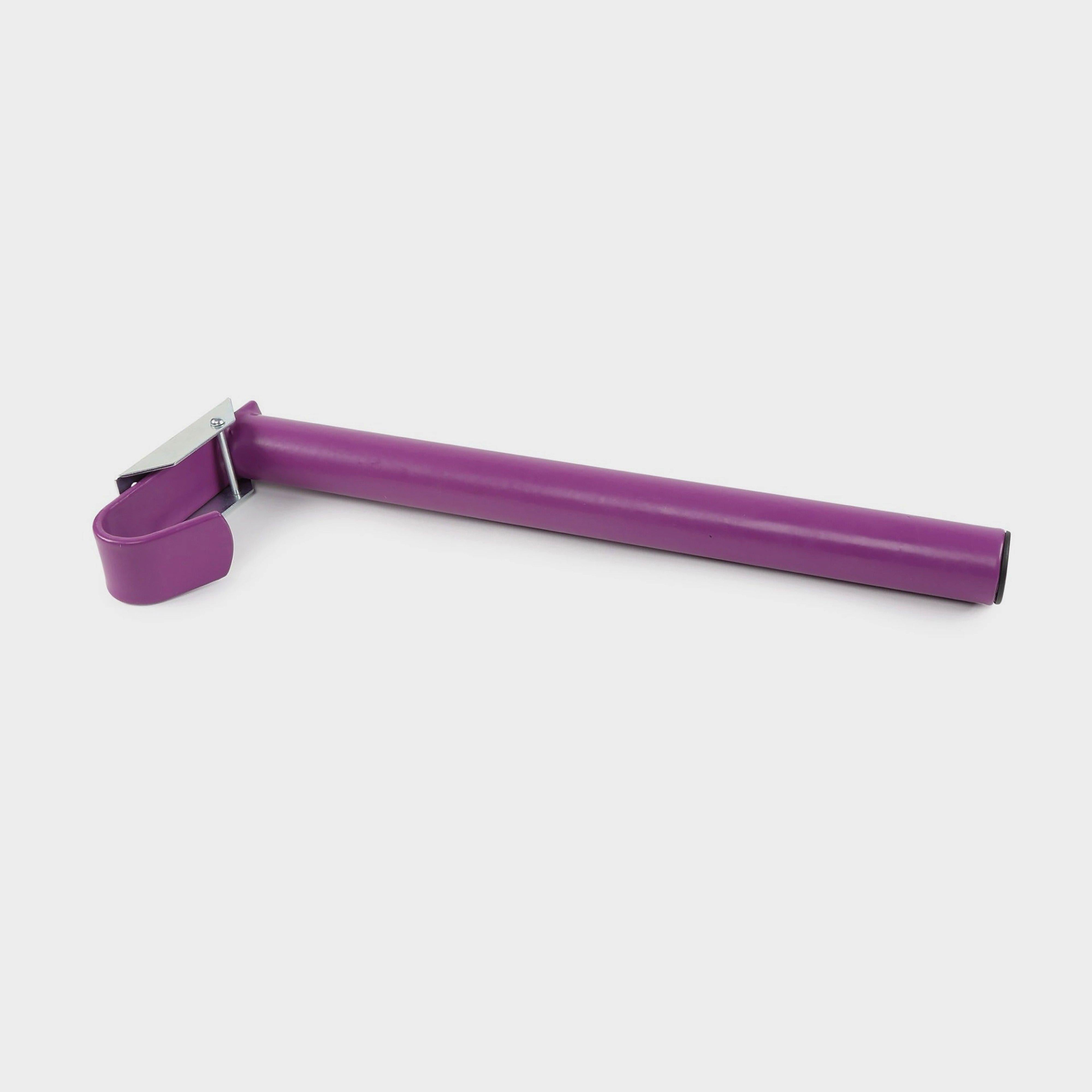 Pole Type Folding Saddle Rack Purple