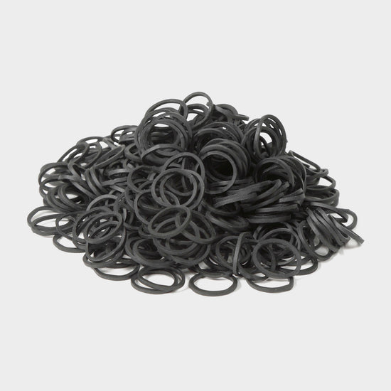 Mane Plaiting Bands Tub Black