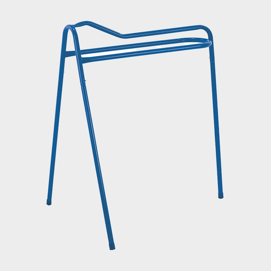 Collapsible Saddle Stand Blue