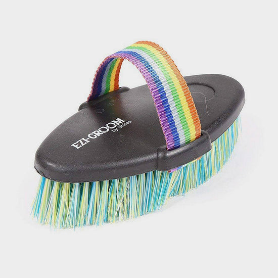 Ezi-Groom Shape Up Body Brush Blue/Yellow