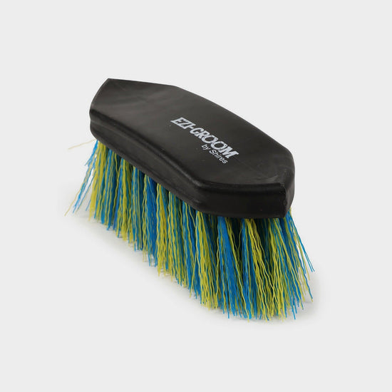 Ezi-Groom Shape Up Dandy Brush Blue/Yellow