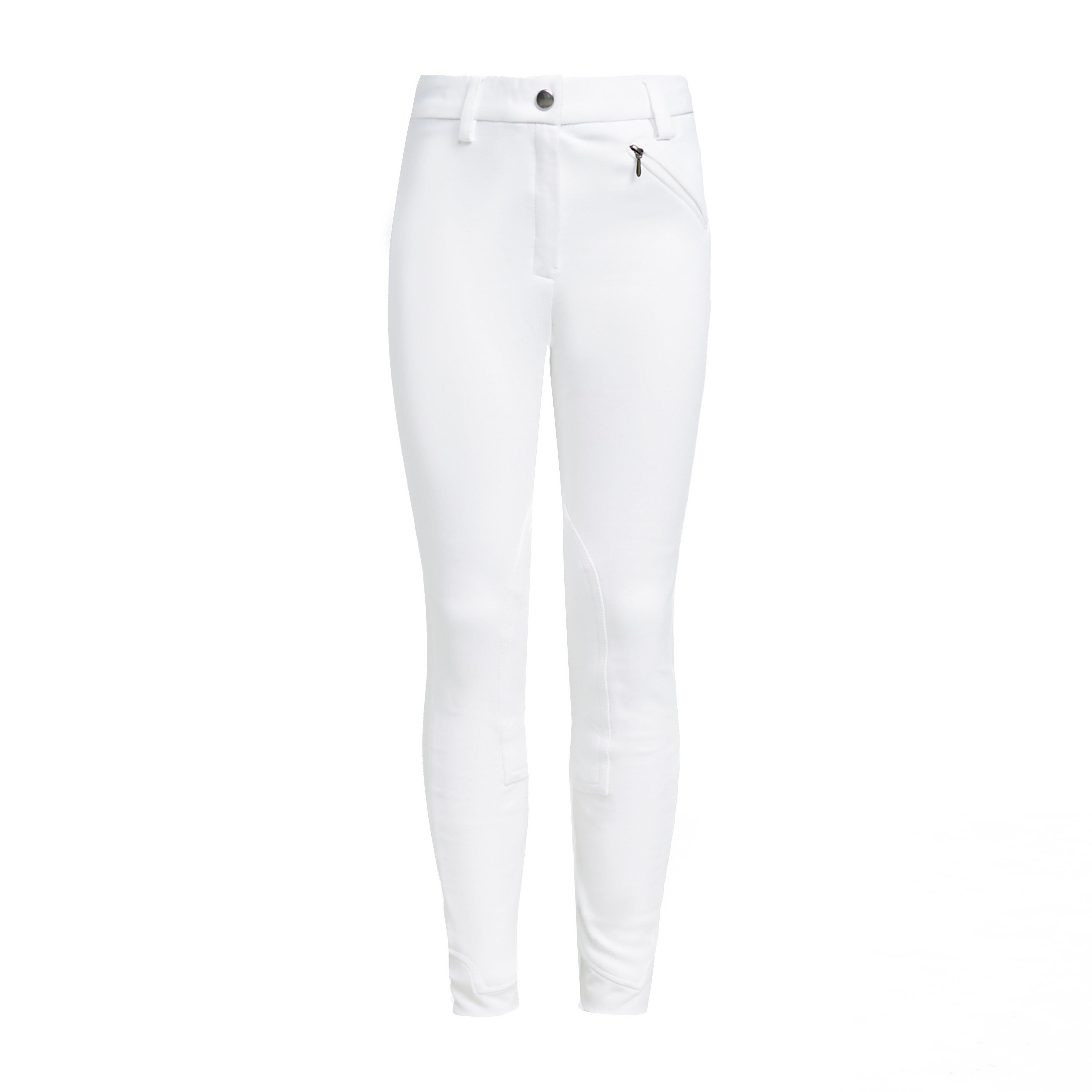Maids Saddlehugger Breeches White