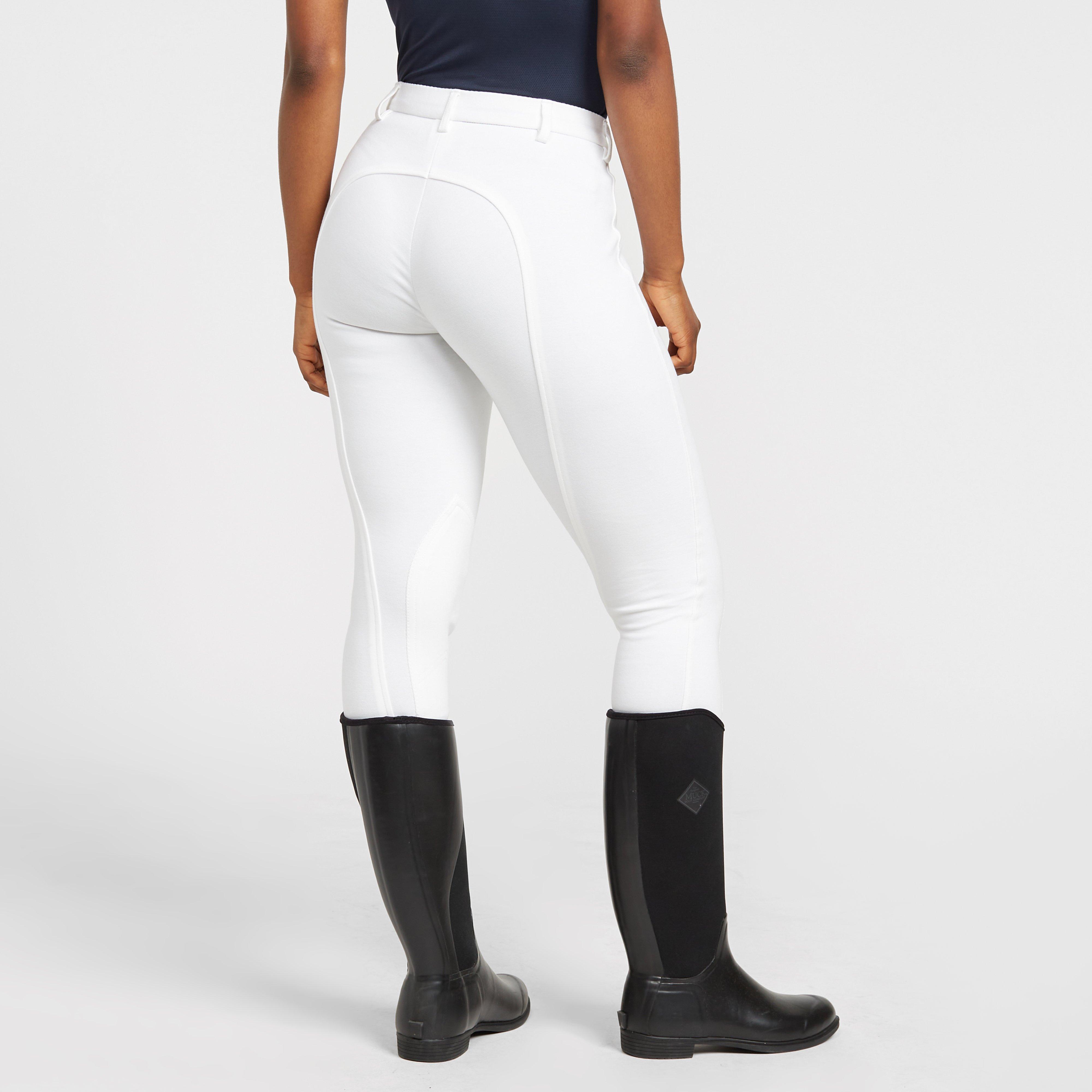 Womens Saddlehugger Breeches White