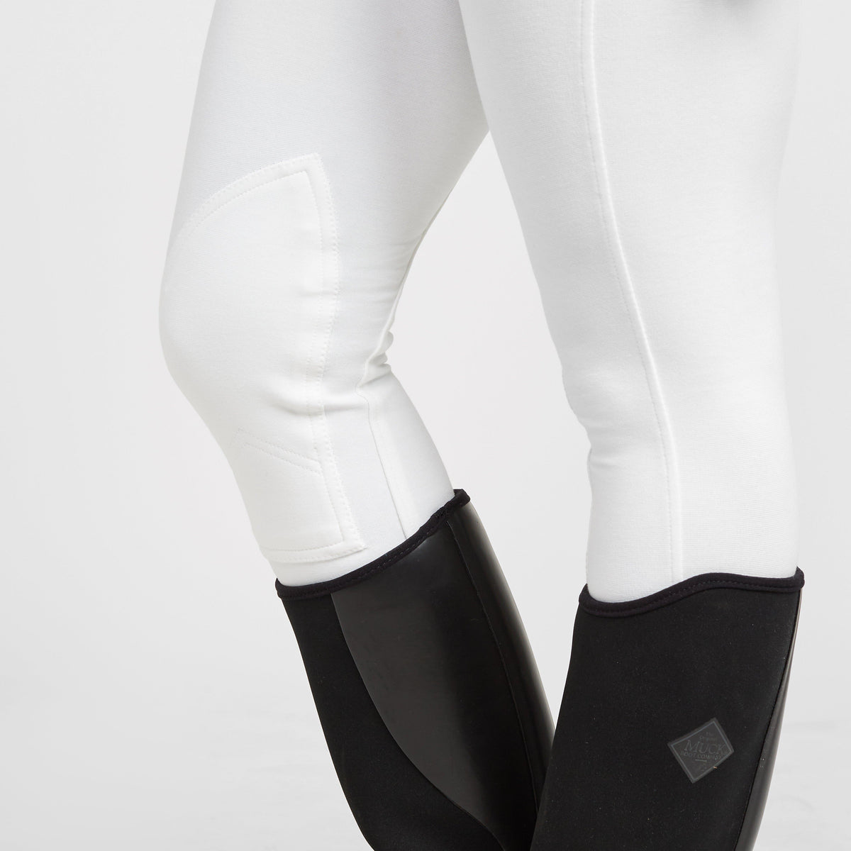 Womens Saddlehugger Breeches White