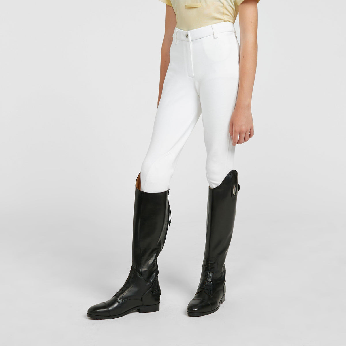 Maids Saddlehugger Jodhpurs White