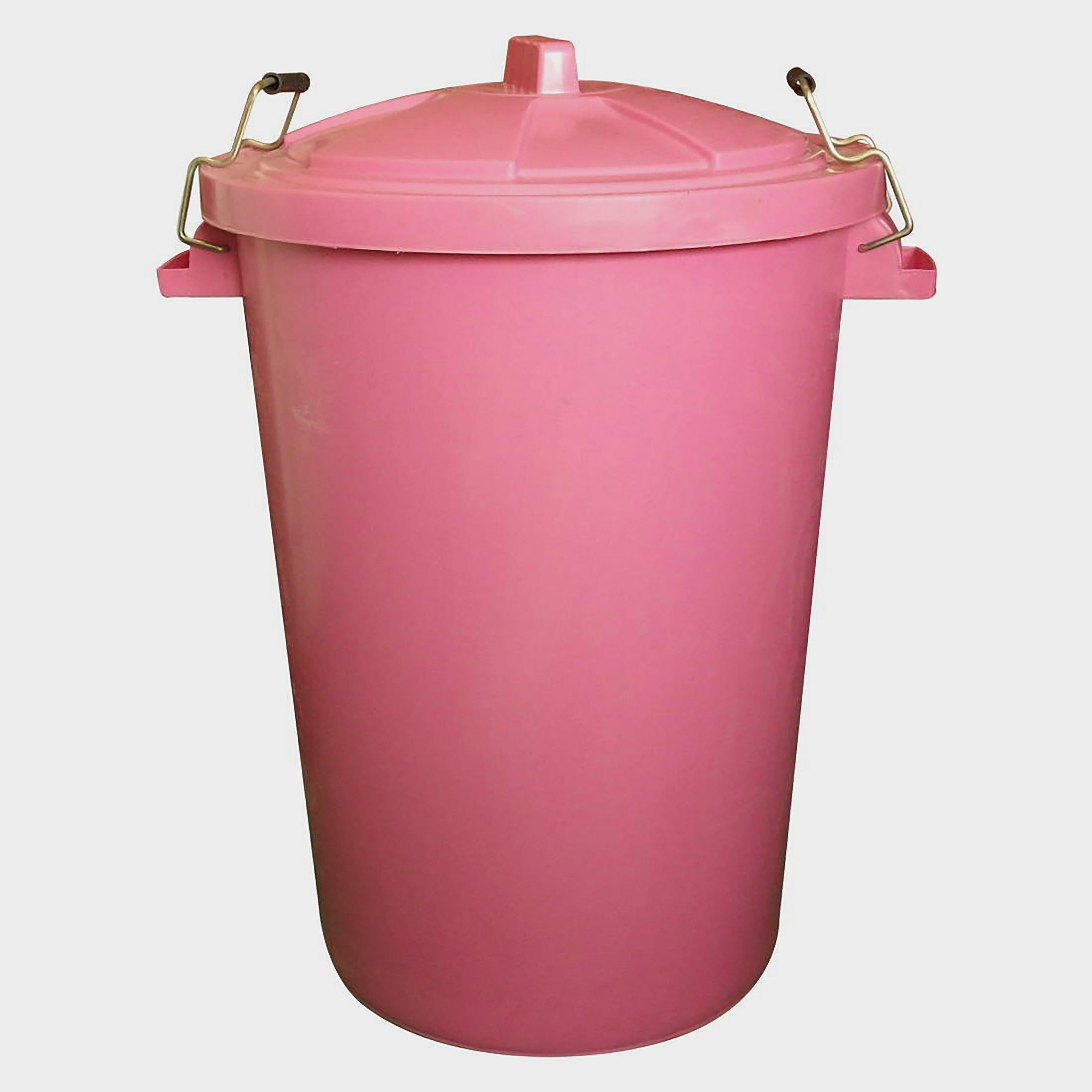 ProStable Dustbin and Lid Pink
