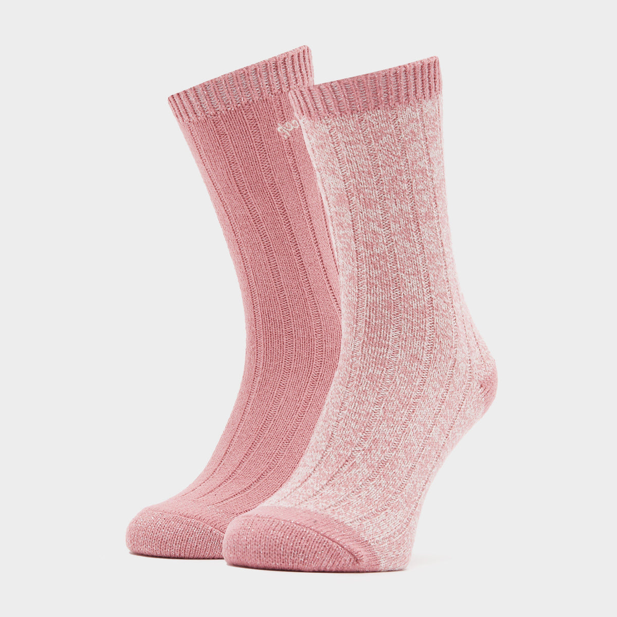 Womens Supersoft Boot Socks 2 Pack Rose