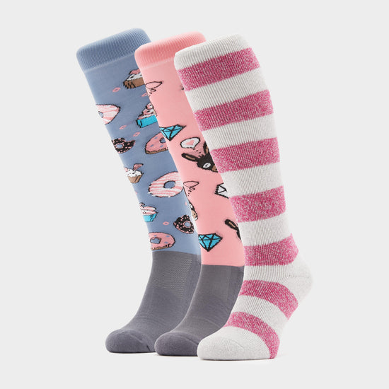Novelty Socks Donkey Donut