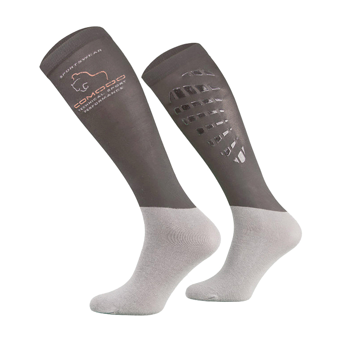 Kids Silicone Grip Socks Anthracite