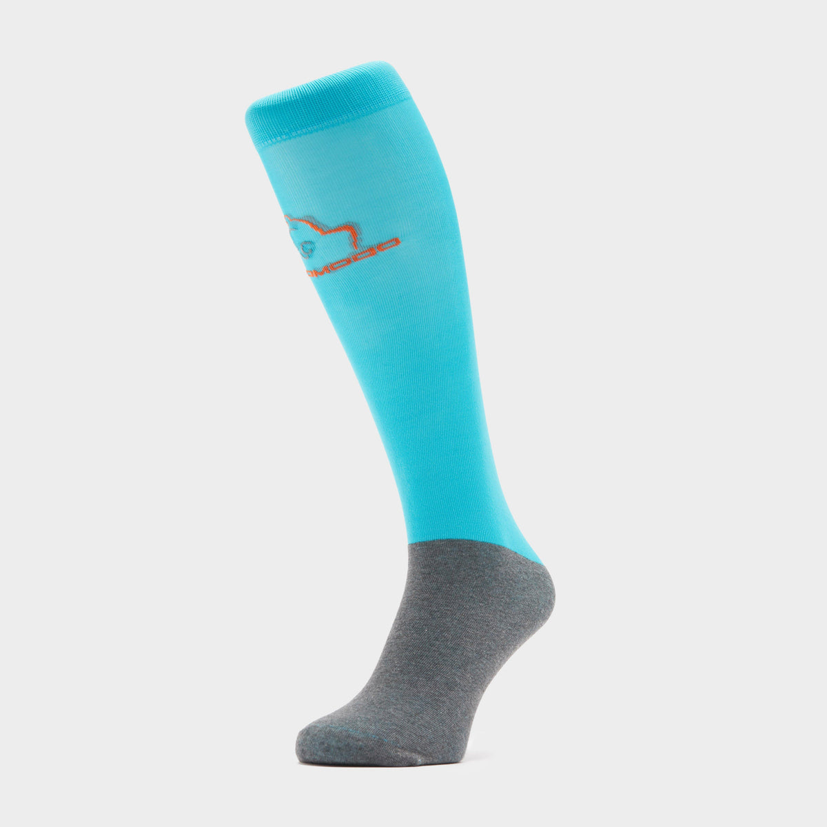Kids Silicone Grip Socks Turquoise