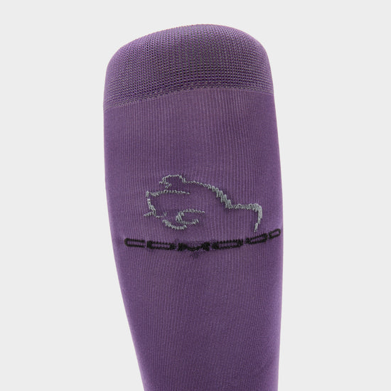 Kids Silicone Grip Socks Violet