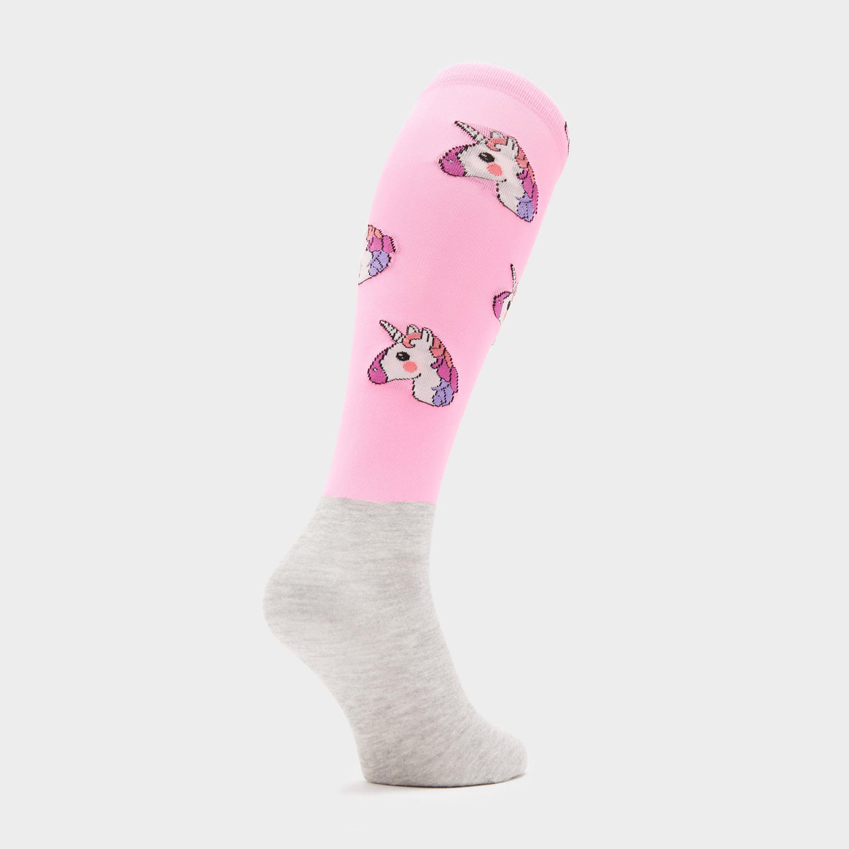 Adults Microfibre Socks Pink Unicorn