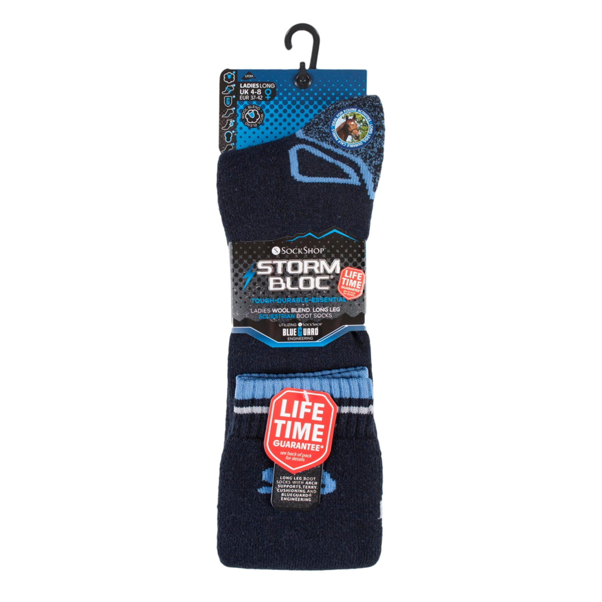 Ladies Calderbeck Socks Navy/Blue
