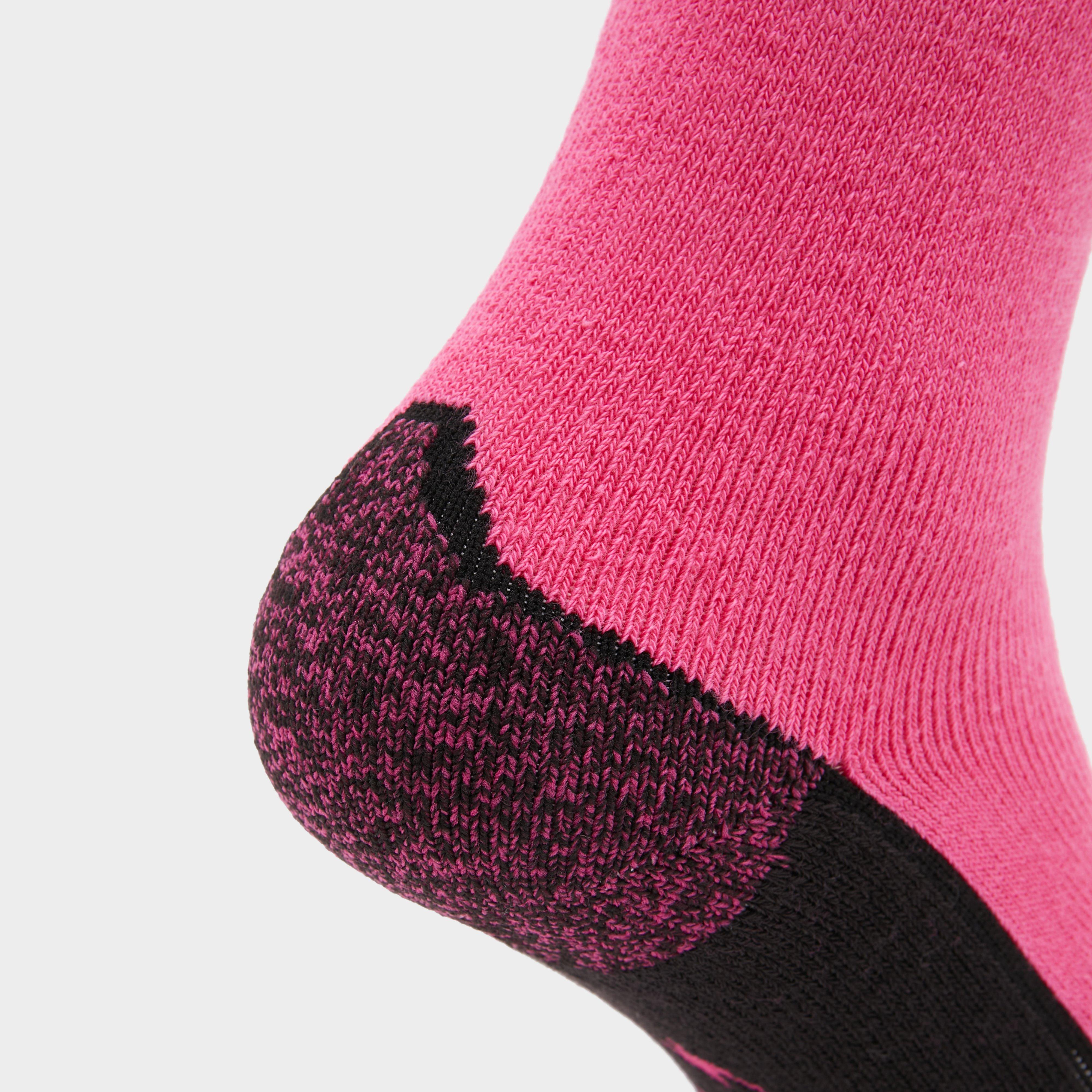Womens Patterdale Logo Socks Cerise/Black