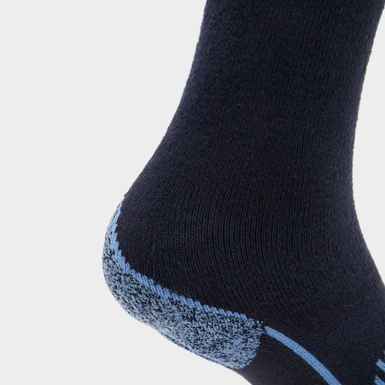 Womens Patterdale Logo Socks Navy/Blue