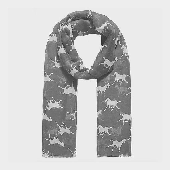 Blaze Viscose Scarf Grey