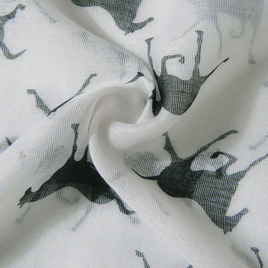 Blaze Viscose Scarf White