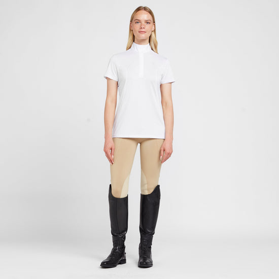 Womens Aptos Show Top White