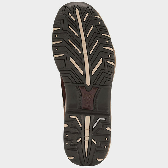 Womens Terrain H2O Zip Riding Boots Distressed Brown