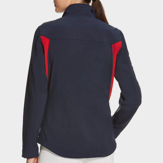 Womens New Team Softshell Jacket Navy