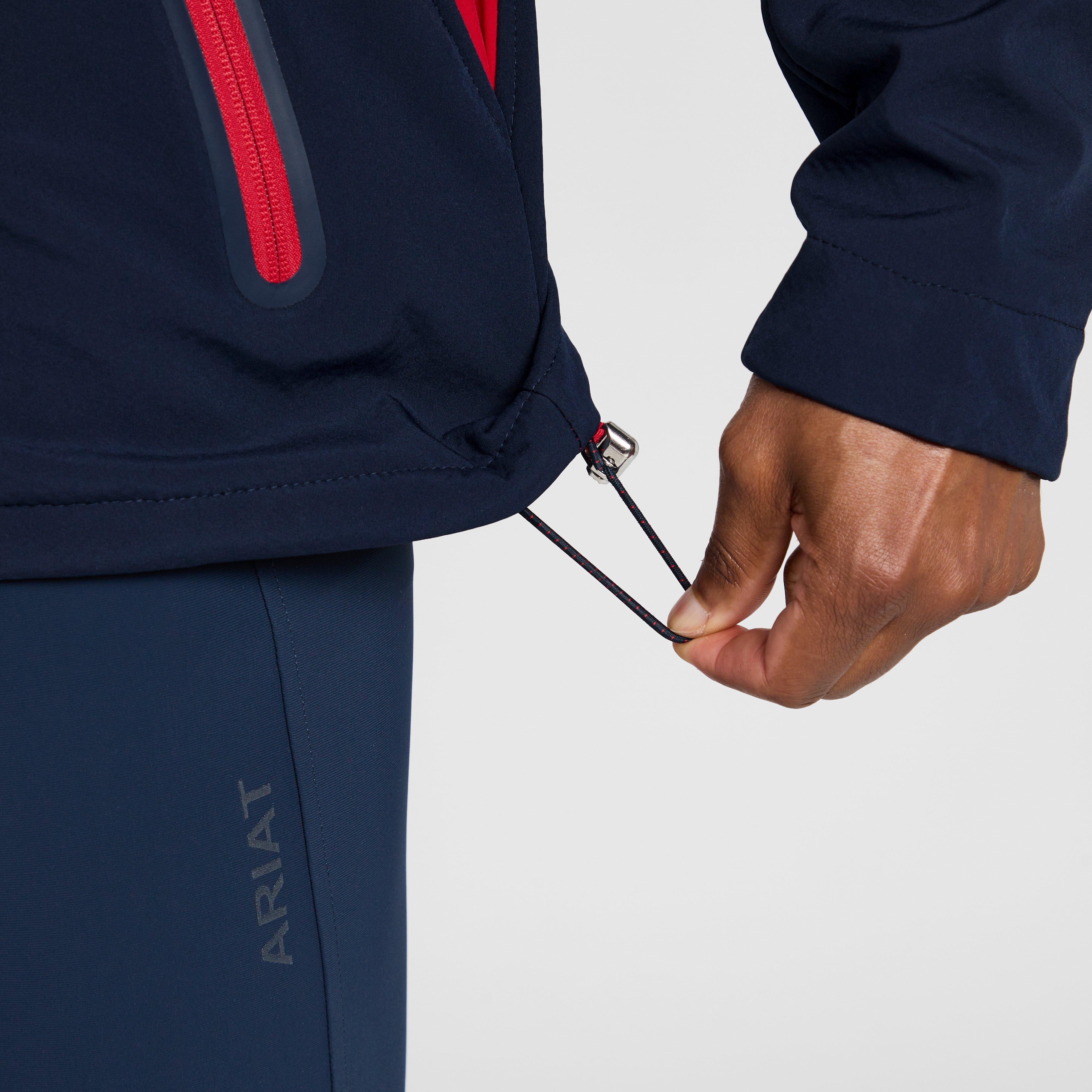 Mens New Team Softshell Jacket Navy